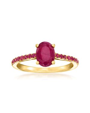 Ross-Simons Ruby Birthstone Ring - Pink