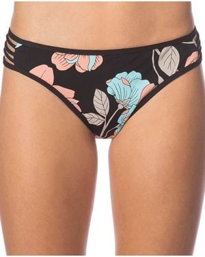 The Bikini Lab Strappy Hipster Bikini Bottom - Black