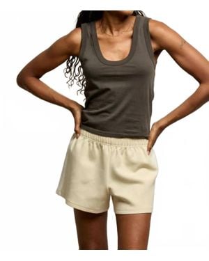PERFECTWHITETEE Mikayla Pureform Sport Shorts - Natural