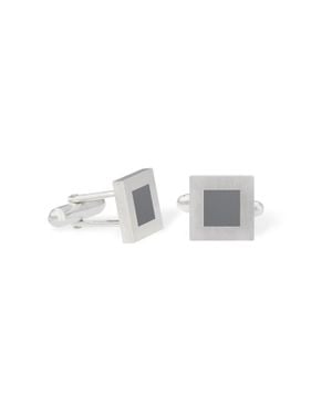 Mission Atelier Earth Square Cufflinks - Metallic