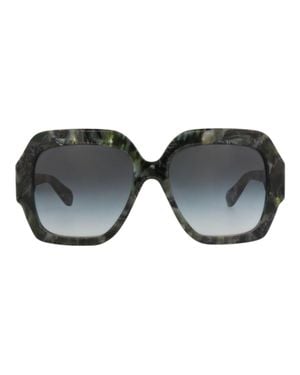 Chloé Square-Frame Recycled Acetate Sunglasses - Gray