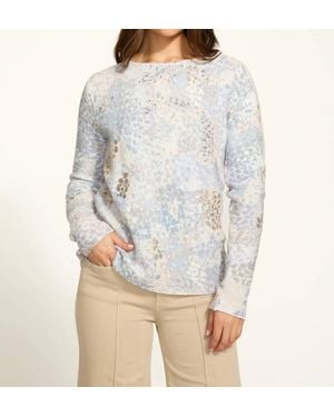 Fdj Mireille Metallic Printed Sweater - Gray