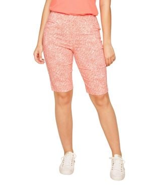 Renuar Pull On Woven Short - Pink