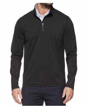 Flag & Anthem Journey Performance 1/4 Zip Jacket - Black