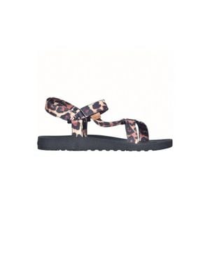 CACATOES Manaus Leopardo Sandal - Blue