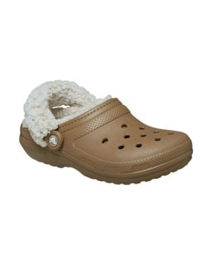 Crocs™ Classic 211396-2Ey Clog Sepia Fleece Lined Slip On Casual Shoes Jax959 - Brown