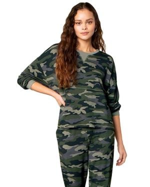 BB Dakota By Steve Madden Nothin' To See Here Top Camo Jdm1000 - Green