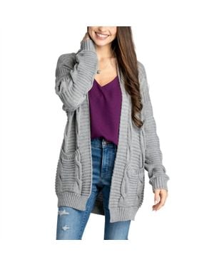 Allthreads Aspen Cardigan - Gray