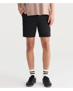 Aéropostale Beach Chino Shorts 7.5" - Black