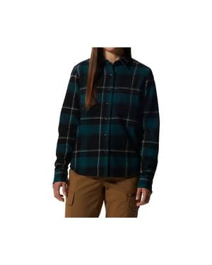 Mountain Hardwear Plusher Long Sleeve Shirt - Black