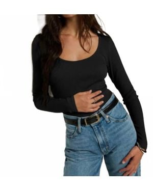Nation Ltd Elaine Top - Black