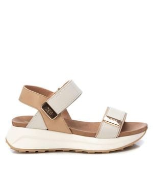 Xti Low Wedge Sandals - Natural