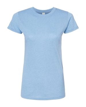 Tultex Poly-Rich Slim Fit T-Shirt - Blue