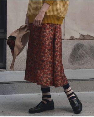 The Great The Canary Skirt - Brown