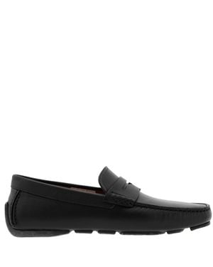 Bally Warno Driver Loafers, Brand Size 4.5 Us Size 5.5 - Black