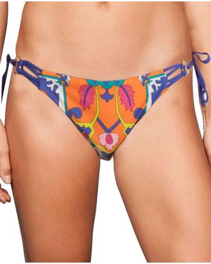 Trina Turk Tie Side Hipster Bikini Bottom - Blue