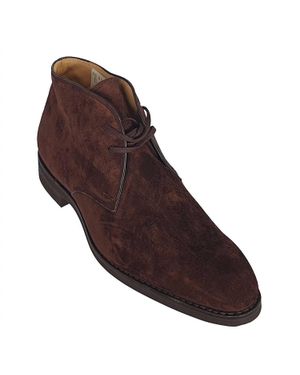 Bally Skiligny Calf Suede Leather Desert Boots - Brown