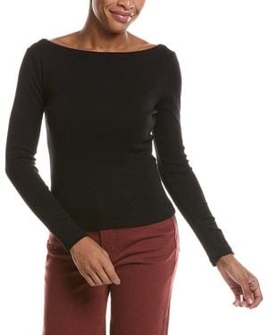 Madewell The 90's Boatneck T-Shirt - Black