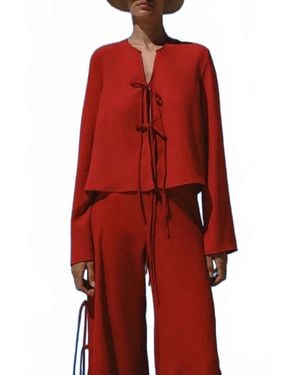 Baobab Parma Longsleeve Top - Red