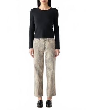 AMO Billie Python Jean - Black