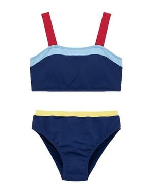 Habitual Color Block 2Pc Swimsuit - Blue