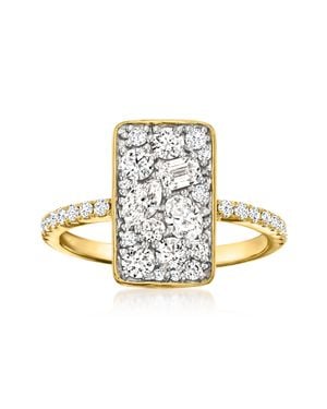 Ross-Simons Lab-Grown Diamond Cluster Ring - White