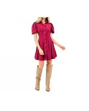 Michelle Mcdowell Rory Mini Dress - Red