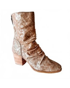 Very G Preston Mid Calf Bootie - Brown