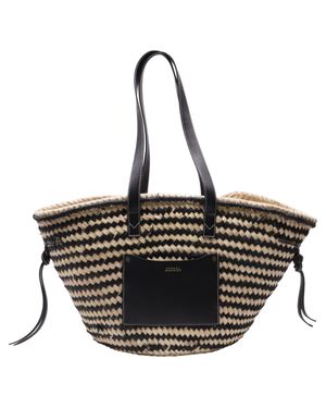 Isabel Marant Cadix Basket Bag - Black