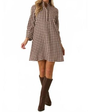PROSPERINE® Savoy Shift Dress - Natural