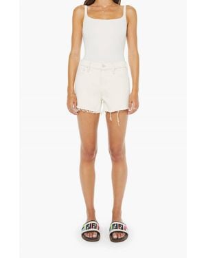 Mother Dodger Fray Short - White