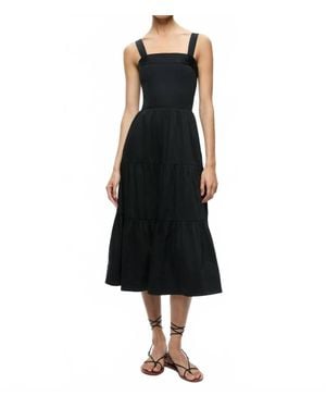 Alice + Olivia Saige Midi Dress - Black
