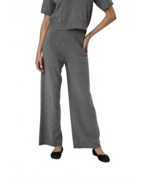 French Connection Javier Knit Wide Leg Pant - Black