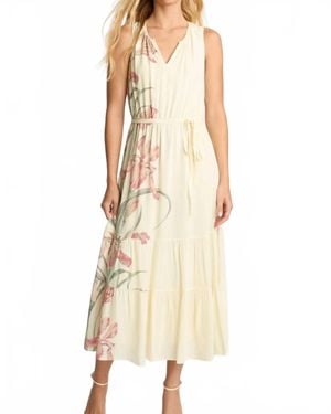 Caballero Carol Midi Dress - Natural