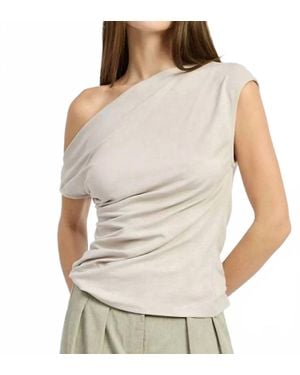 En Saison Paris Knit Top - Natural