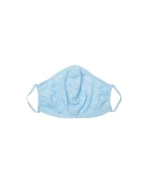 Cosabella Never Say Never V Face Mask - Blue