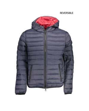 U.S. POLO ASSN. U. S. Polo Assn. Nylon Reversible Jacket - Blue