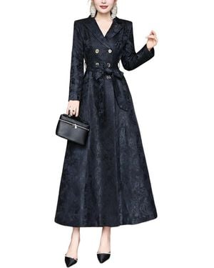 BURRYCO Solid Maxi Dress - Blue