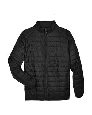 CORE365 Tall Prevail Packable Puffer - Black