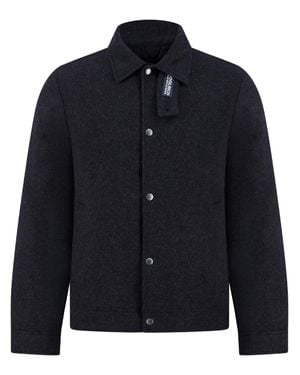 Woolrich Wool Keating Shirt-Jacket - Blue