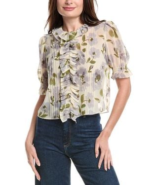 Cabi Cherish Top - Blue
