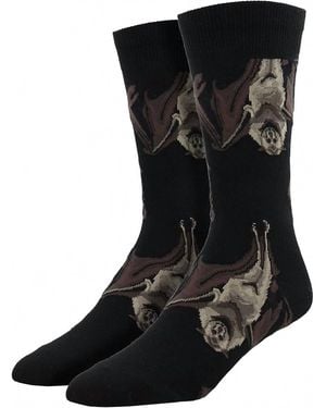 Socksmith Apollo Xiii & Going Batty Set Socks - Black