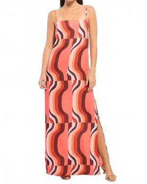 MISA Los Angles Lark Maxi Dress - Red