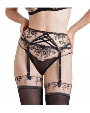 Aubade Tresor Infini Garter Belt - Multicolor