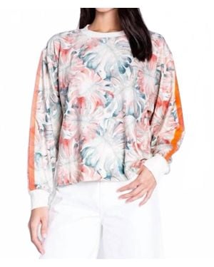 Pj Salvage Tropic Like It's Hot Lounge Top - Red