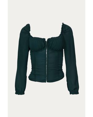 Merritt Charles Dakota Top - Green