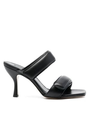 Gia Borghini Perni 03 New Leather Mules - Black