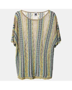 Missoni Knit Fabric Top - Green