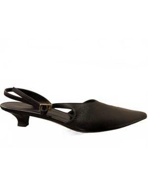 Mansur Gavriel Anna Slingback Pump - Black