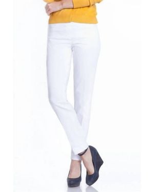 Slimsation By Multiples Ride On Pants - White
